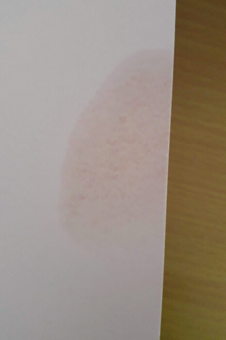 通信指導の油じみウラ