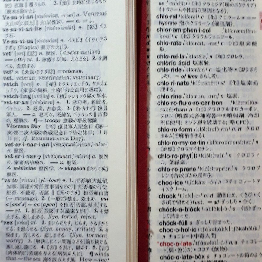 新コンサイスとデイリーコンサイス中型の文字比較