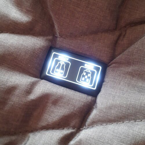 電熱ベスト-中温モード