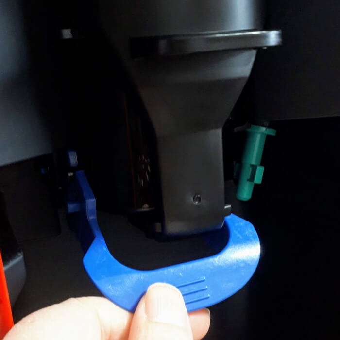 撹拌機固定レバー