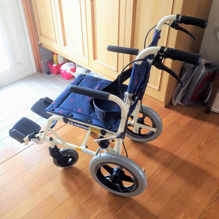 カワムラサイクル旅ぐるまKA6_使用時_斜め後ろから