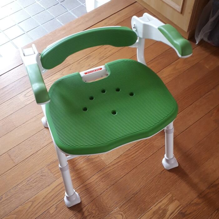 風呂椅子　使用時