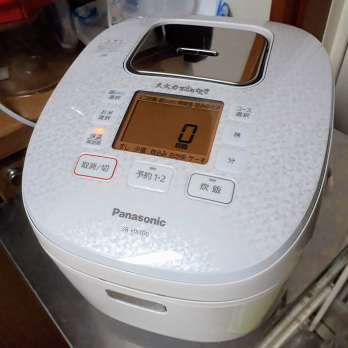 パナソニック おどり炊き 炊飯器 SR-HX100