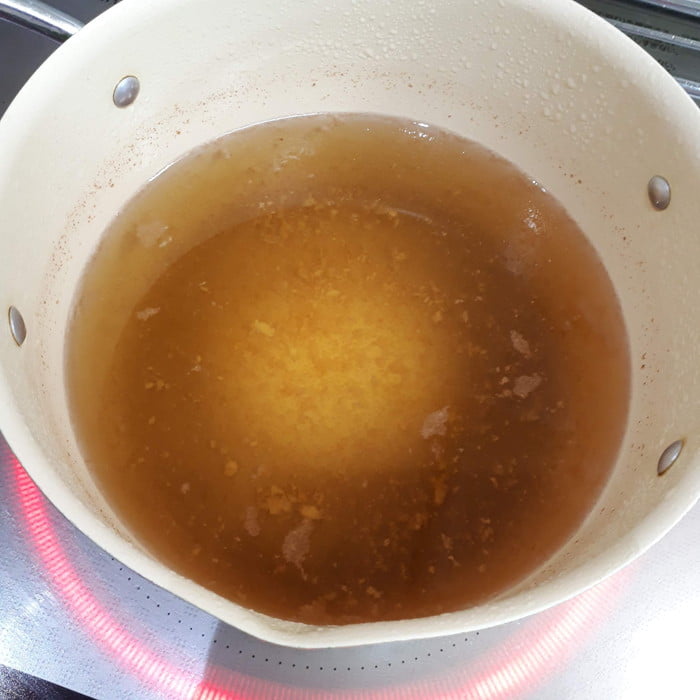 天ぷら鍋（4回目、ろ過前）