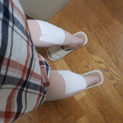 ふくらはぎ湿布