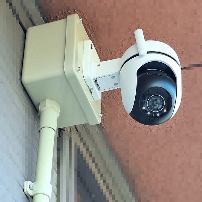 防犯カメラ Tapo C520WS 設置状況